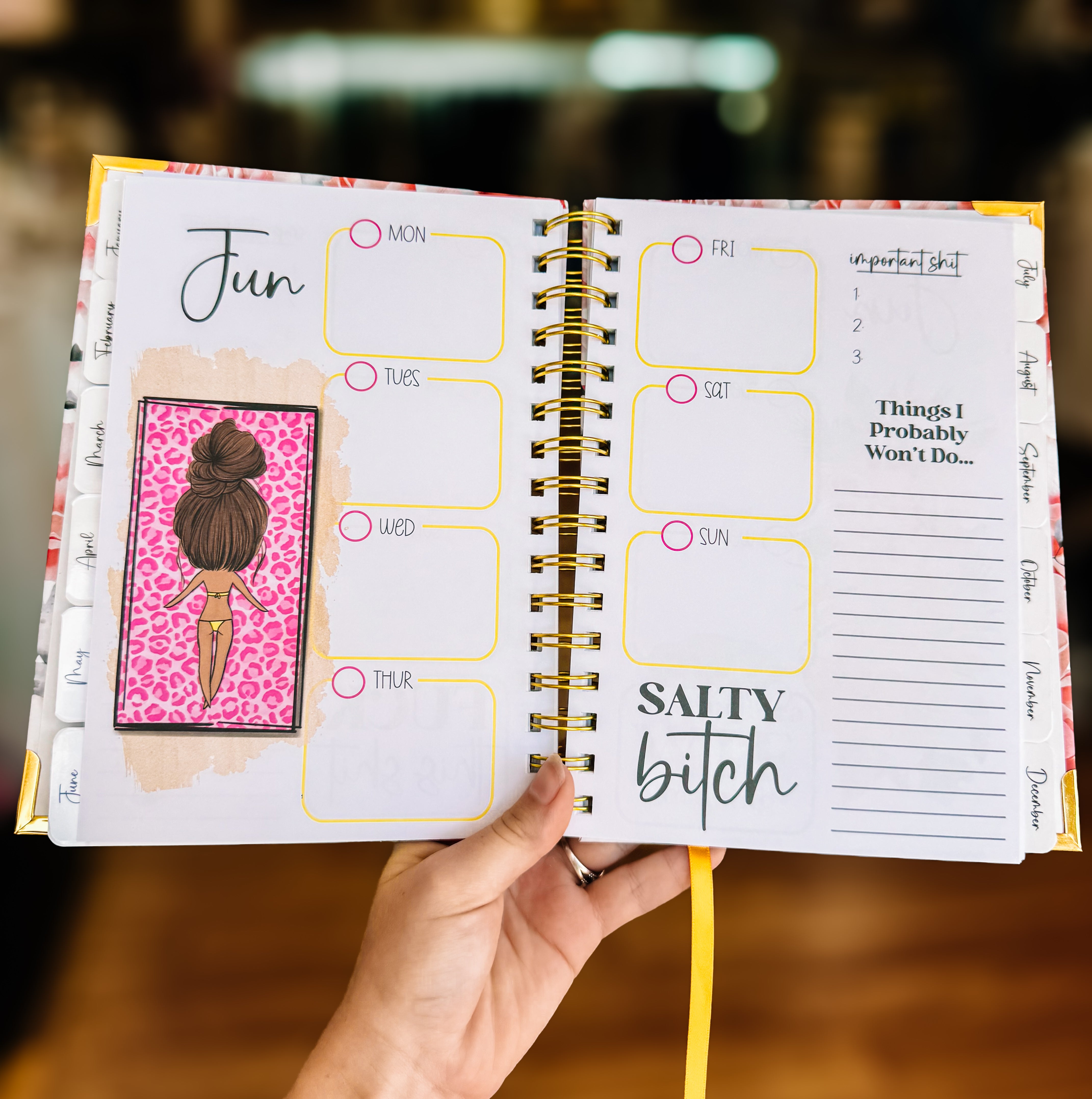Make Today Your B**ch Planner-Dear Me Southern Boutique, located in DeRidder, Louisiana