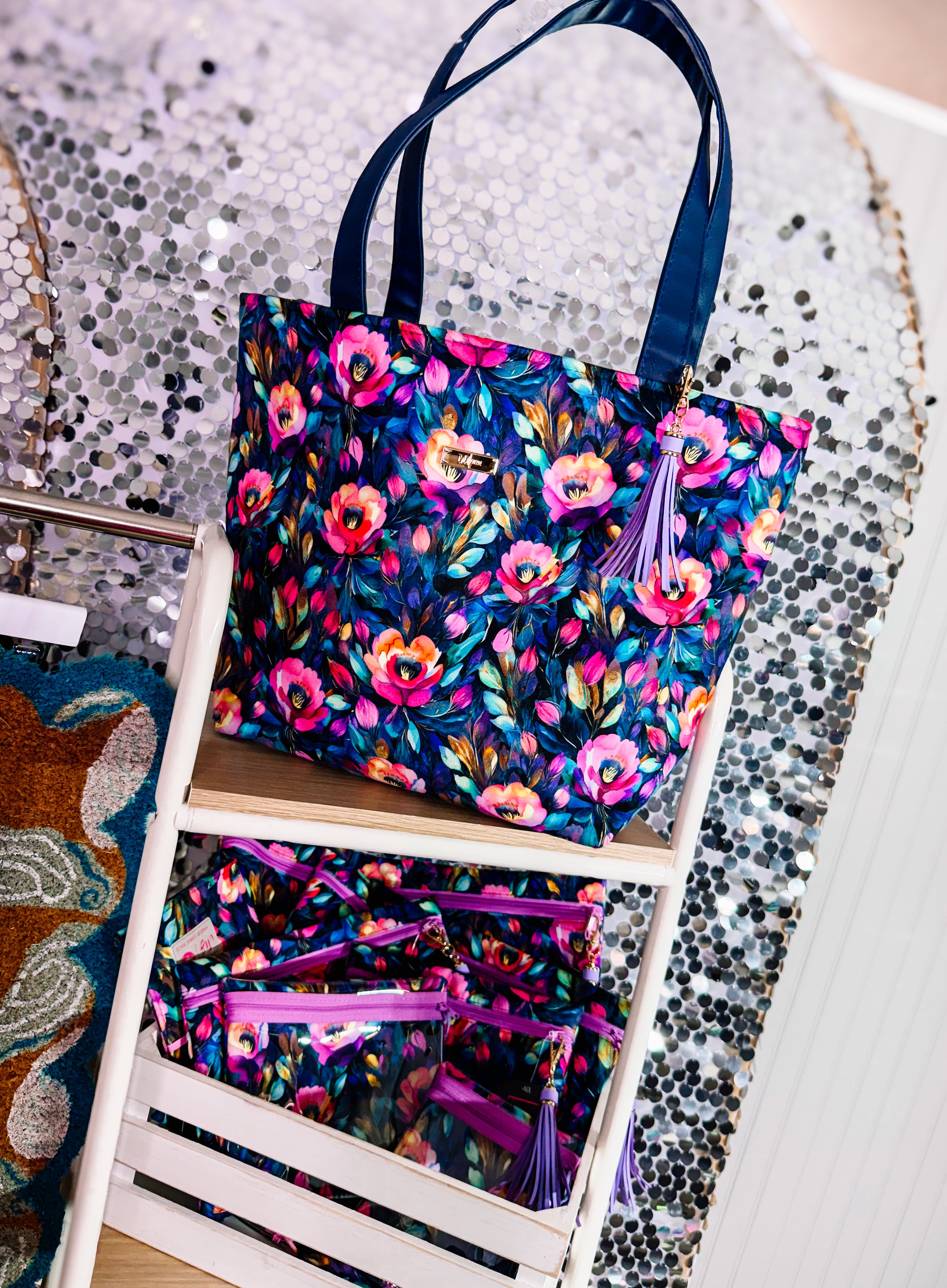 Makeup Junkie: Dreamer Collection-Makeup Bags-Dear Me Southern Boutique, located in DeRidder, Louisiana