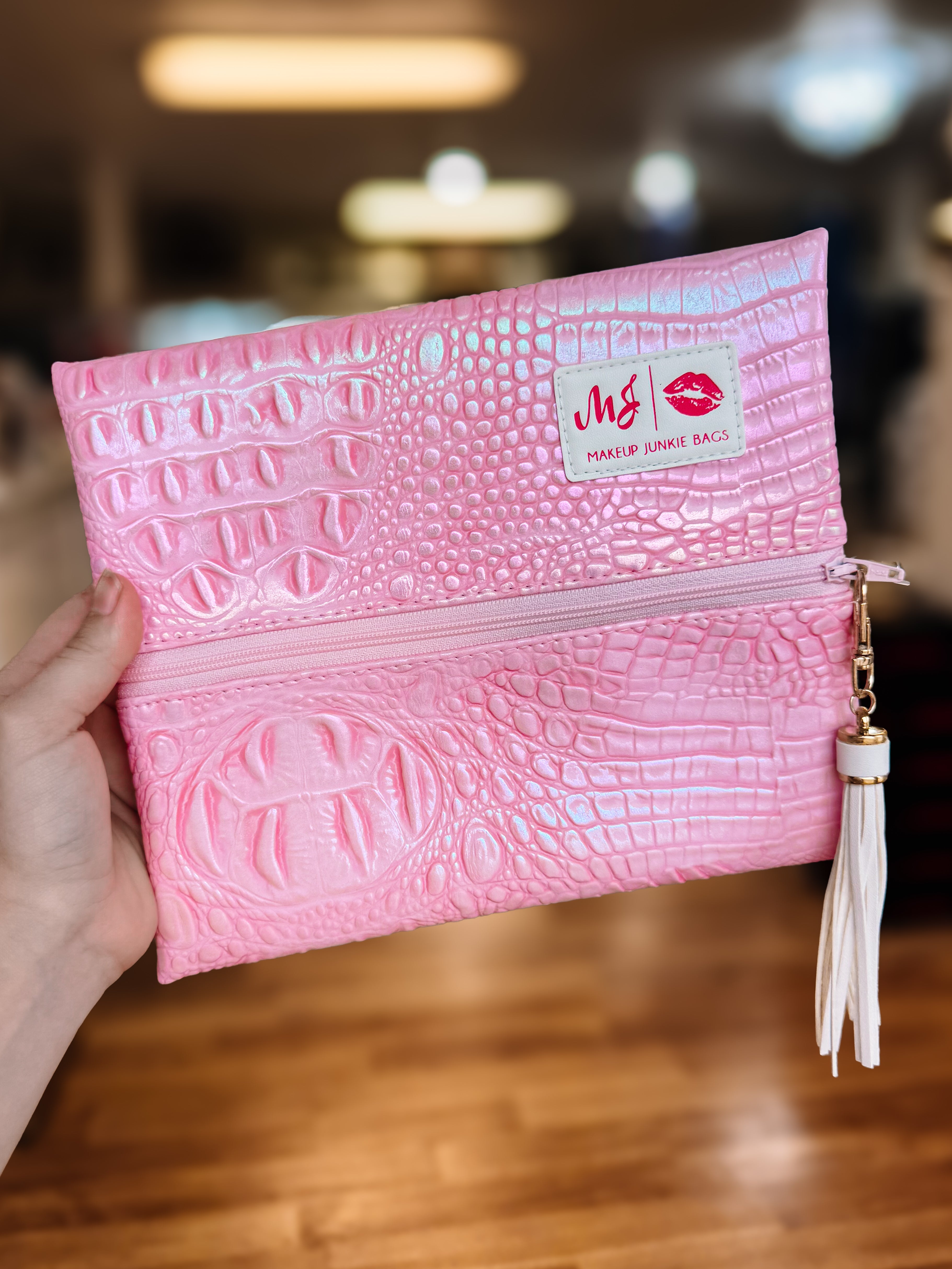 Makeup Junkie Pouches - Ice Gator-Bags/Purses-Dear Me Southern Boutique, located in DeRidder, Louisiana