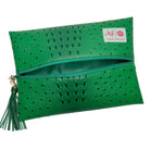Makeup Junkie Pouches- Ostrich Pouches-Makeup Bags-Dear Me Southern Boutique, located in DeRidder, Louisiana