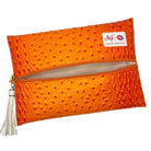Makeup Junkie Pouches- Ostrich Pouches-Makeup Bags-Dear Me Southern Boutique, located in DeRidder, Louisiana