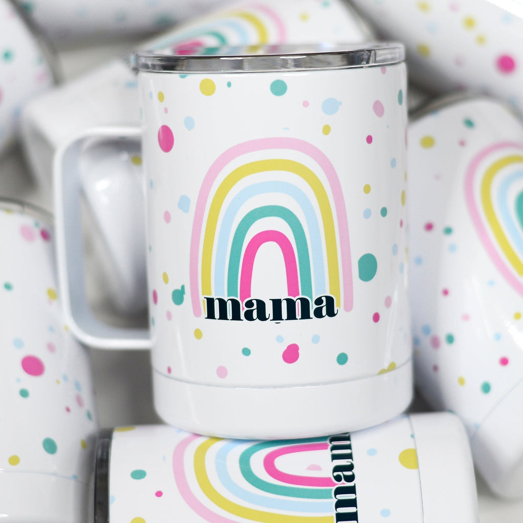 Mama Rainbow Travel Mug-Dear Me Southern Boutique, located in DeRidder, Louisiana