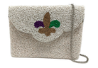 Mardi Gras Beaded Bag-Handbags-Dear Me Southern Boutique, located in DeRidder, Louisiana