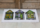 Mardi Gras Houses Doormat-Door Mats-Dear Me Southern Boutique, located in DeRidder, Louisiana