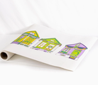 Mardi Gras Houses Paper Table Runner-Home Decor-Dear Me Southern Boutique, located in DeRidder, Louisiana