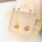 Mardi Queen Crown Drop Earrings-Earrings-Dear Me Southern Boutique, located in DeRidder, Louisiana