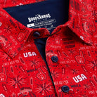 'Merica - Red - Polo-Dear Me Southern Boutique, located in DeRidder, Louisiana