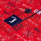 'Merica - Red - Polo-Dear Me Southern Boutique, located in DeRidder, Louisiana
