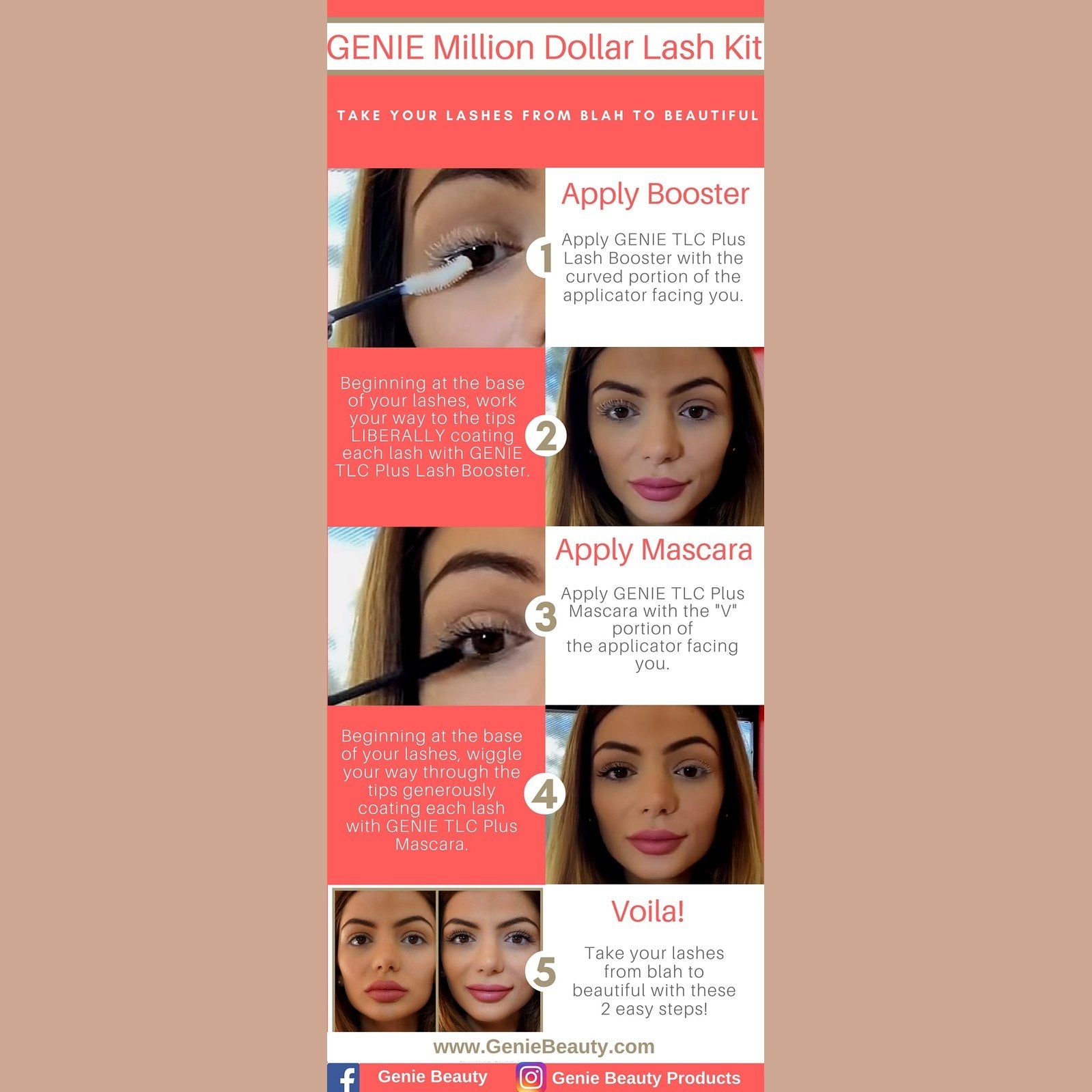 Million Dollar Lash Booster-Dear Me Southern Boutique, located in DeRidder, Louisiana