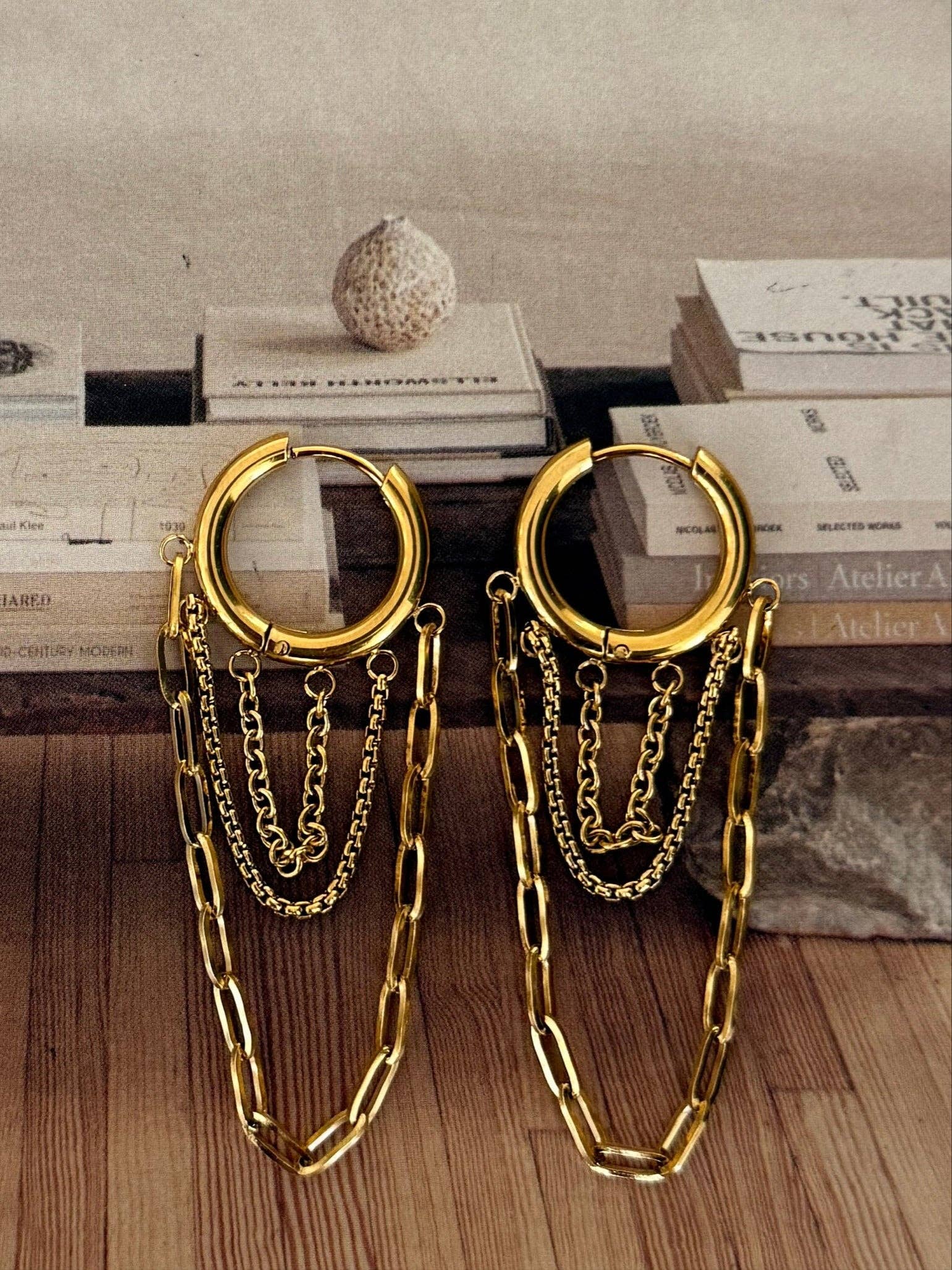 Milo Earrings-Jewelry - Earrings-Dear Me Southern Boutique, located in DeRidder, Louisiana