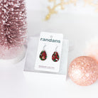 Mini Teardrop Randans Dangles - Christmas Glitter-Earrings-Dear Me Southern Boutique, located in DeRidder, Louisiana