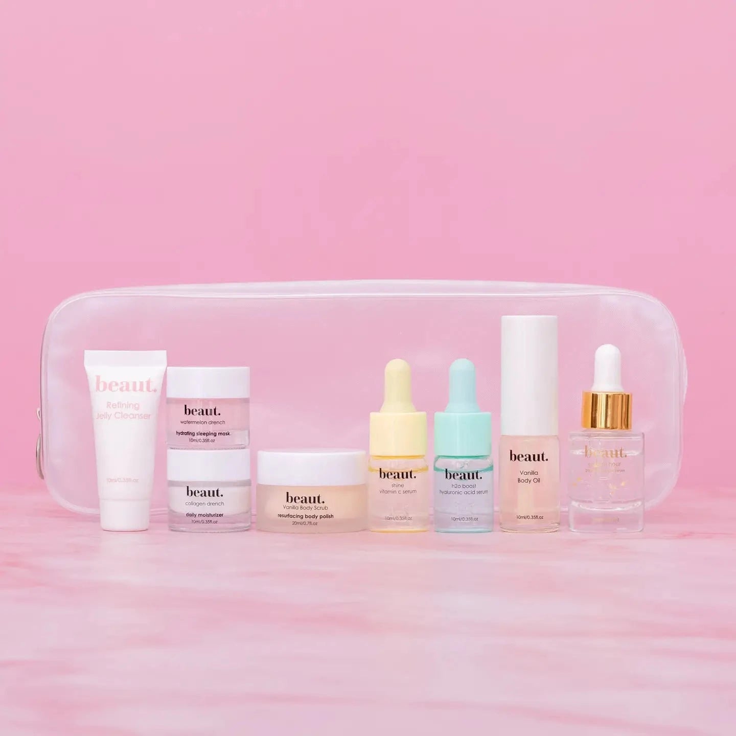 Minis Skincare Kit by beaut.-Health/Beauty-Dear Me Southern Boutique, located in DeRidder, Louisiana