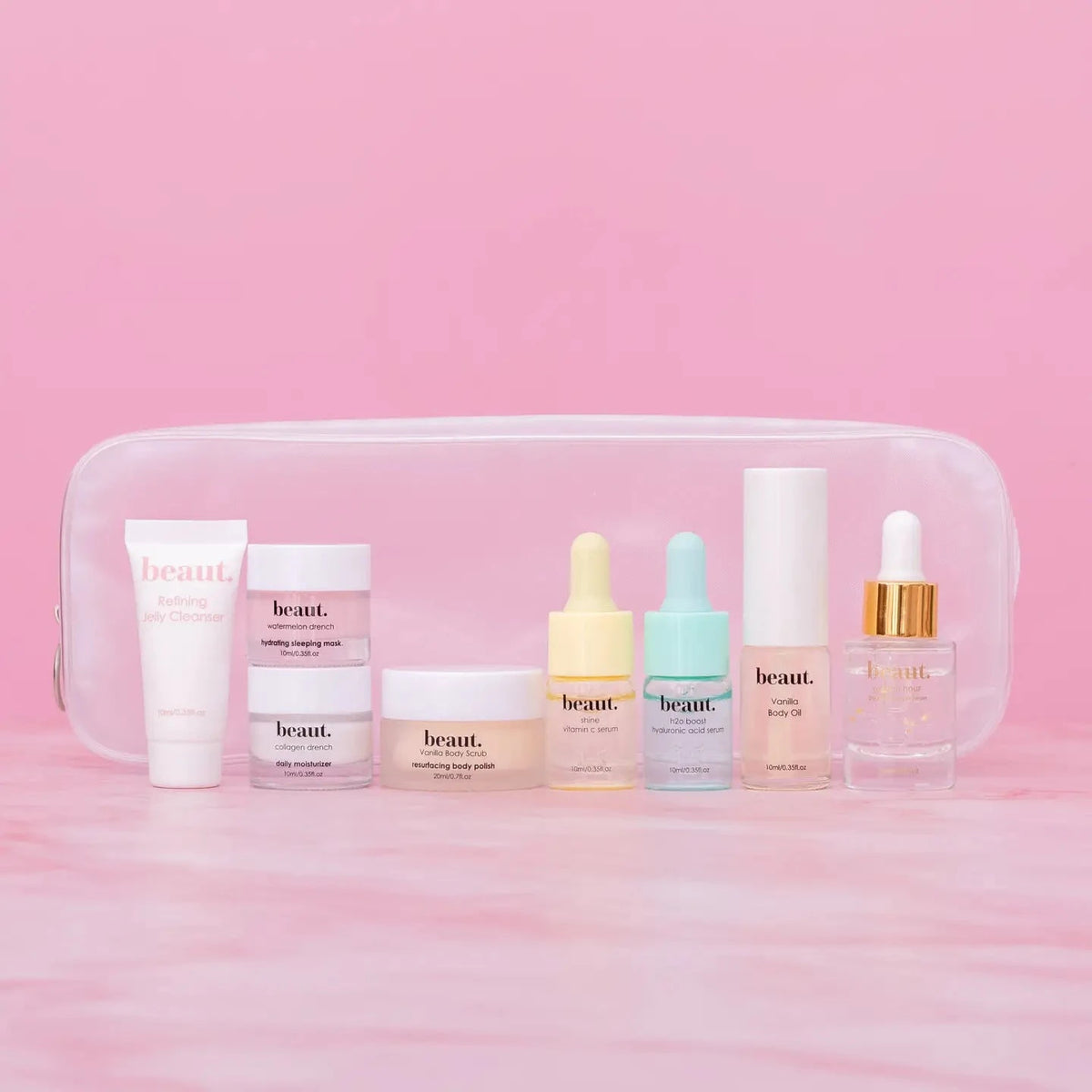 Minis Skincare Kit by beaut.-Health/Beauty-Dear Me Southern Boutique, located in DeRidder, Louisiana