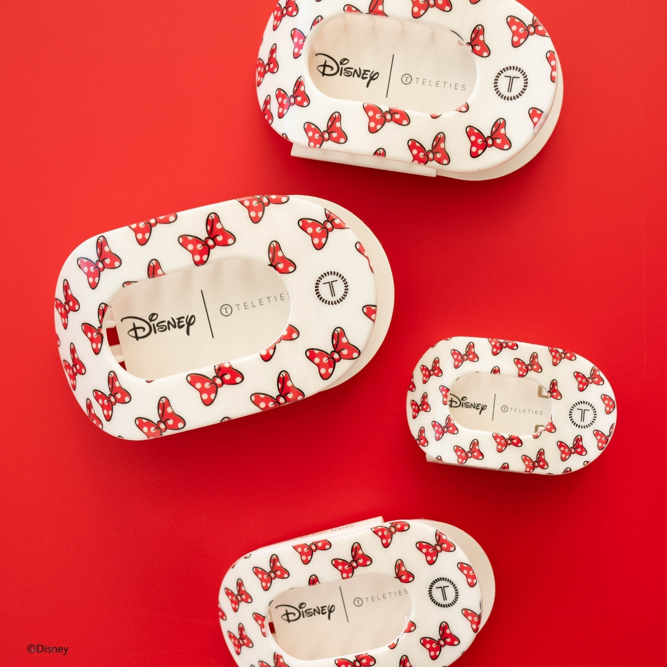 Minnie Mouse Loves Her Bows Teleties Clip-Hair accessories-Dear Me Southern Boutique, located in DeRidder, Louisiana