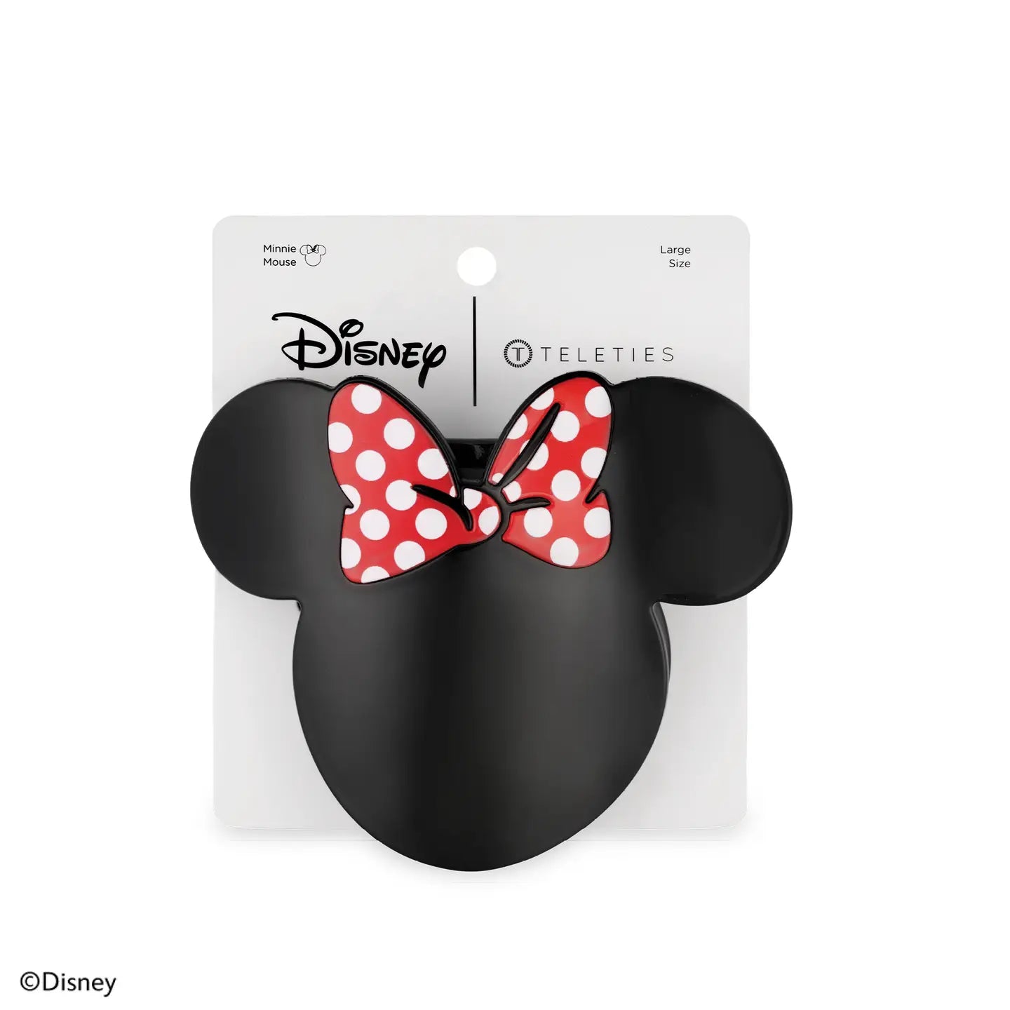 Minnie Mouse Shaped Flat Hair Clip-Hair accessories-Dear Me Southern Boutique, located in DeRidder, Louisiana