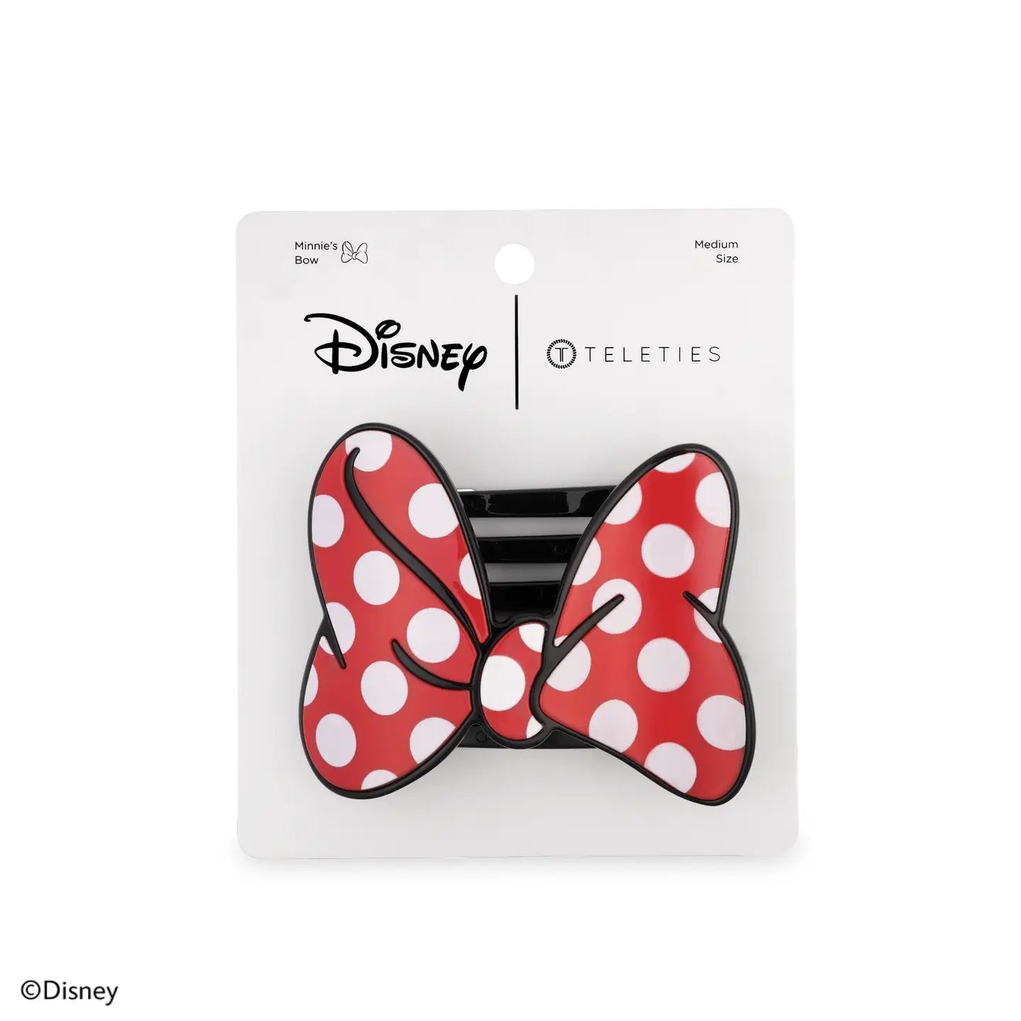 Minnie's Bow Shaped Flat Hair Clip-Hair accessories-Dear Me Southern Boutique, located in DeRidder, Louisiana
