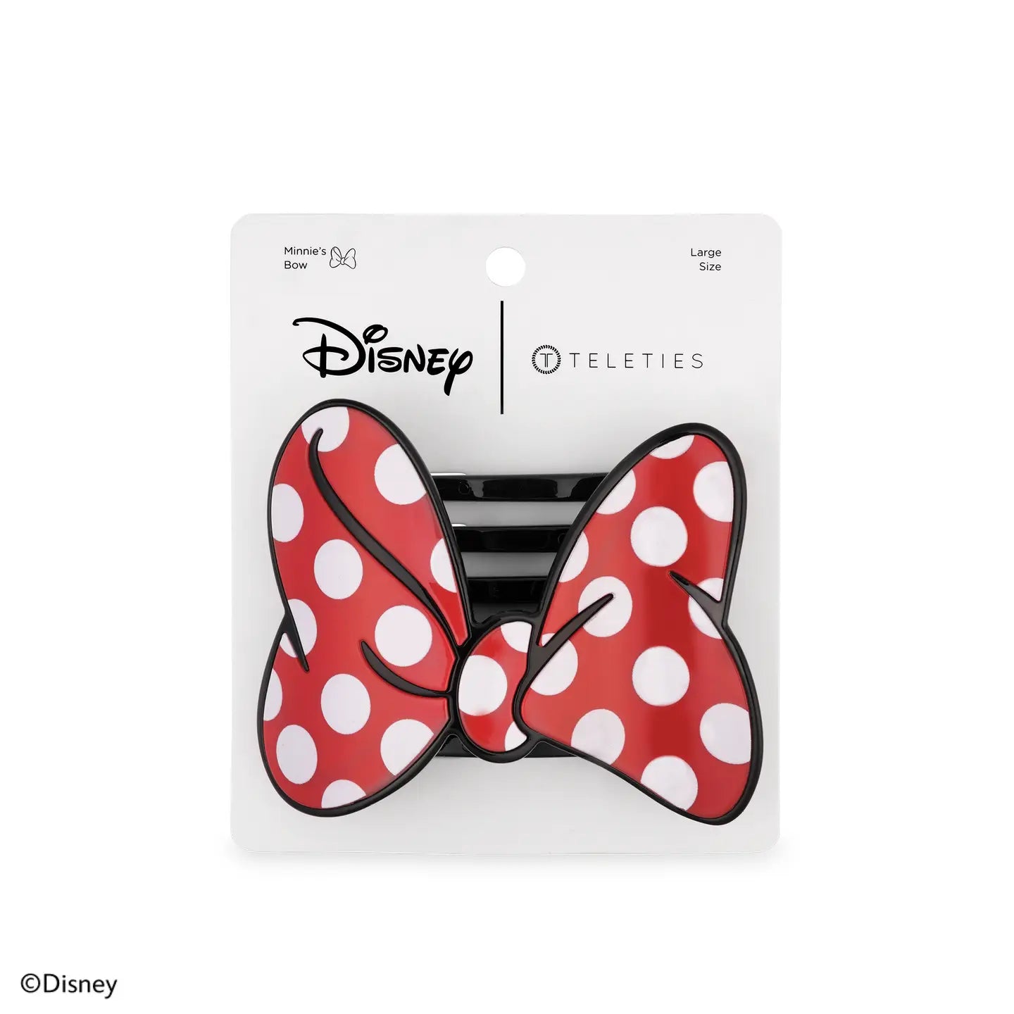 Minnie's Bow Shaped Flat Hair Clip-Hair accessories-Dear Me Southern Boutique, located in DeRidder, Louisiana