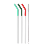 Mint/Green/Red Swig Straw Set-Straws-Dear Me Southern Boutique, located in DeRidder, Louisiana