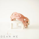 Miranda Headband- Blush-Headbands-Dear Me Southern Boutique, located in DeRidder, Louisiana