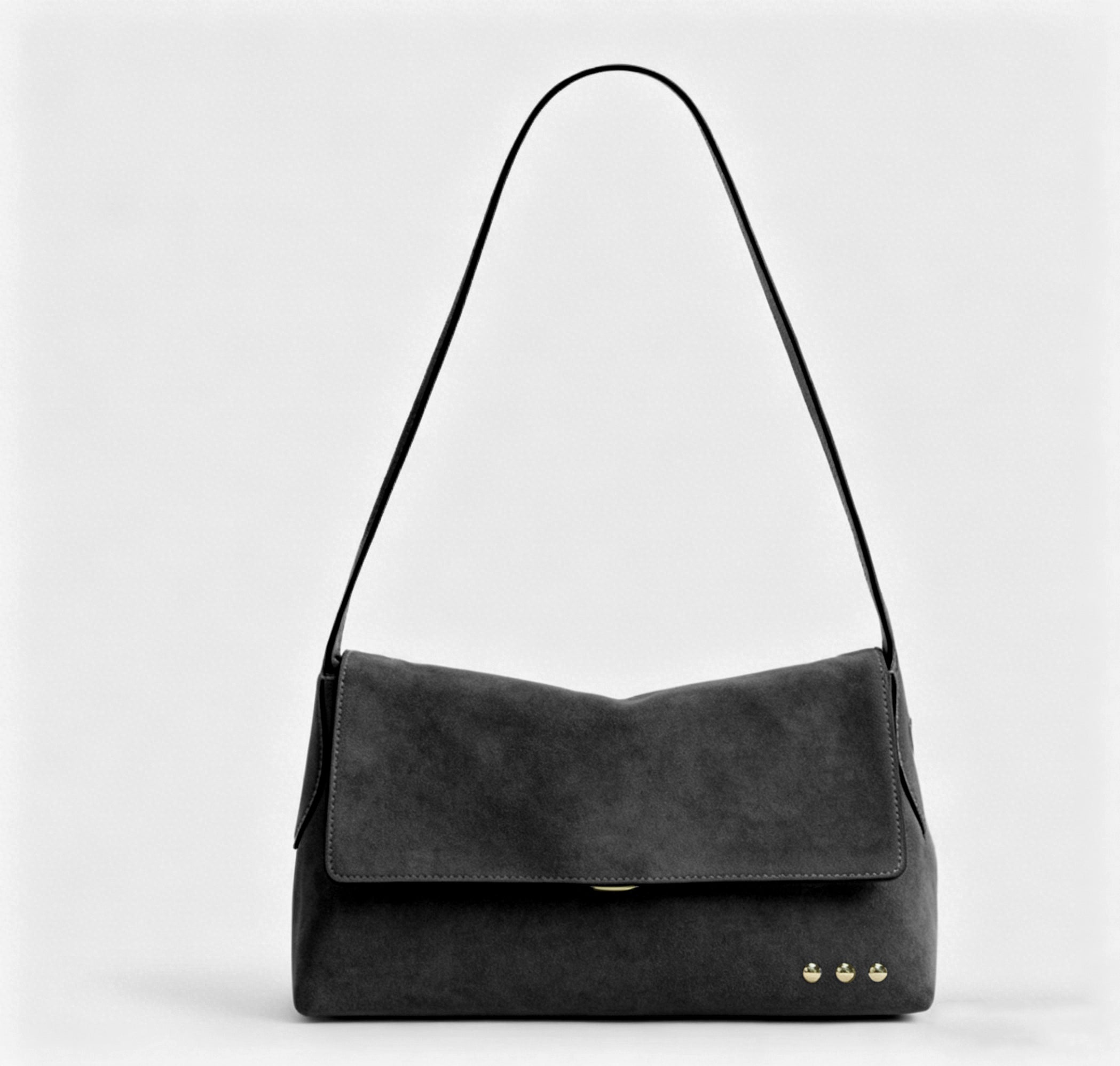 Miranda Suede Flap Crossbody-Crossbody Bag-Pretty Simple