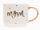 Mom Gold Tile Coffee Mug-Travel Mugs-Dear Me Southern Boutique, located in DeRidder, Louisiana