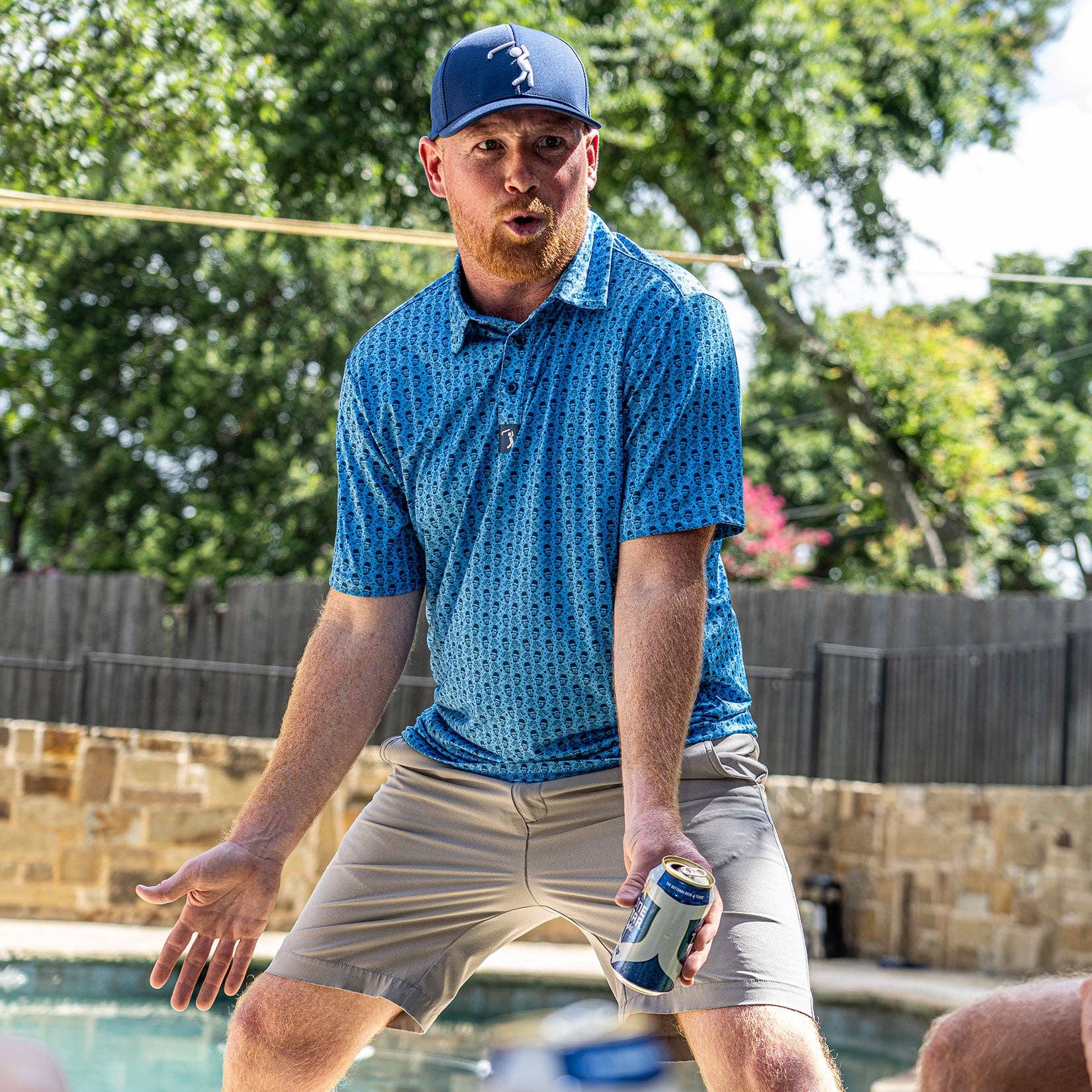 Mt. Crushmore Polo-Tops-Dear Me Southern Boutique, located in DeRidder, Louisiana