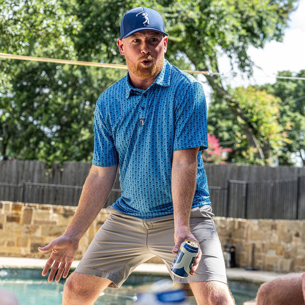 Mt. Crushmore Polo-Tops-Dear Me Southern Boutique, located in DeRidder, Louisiana