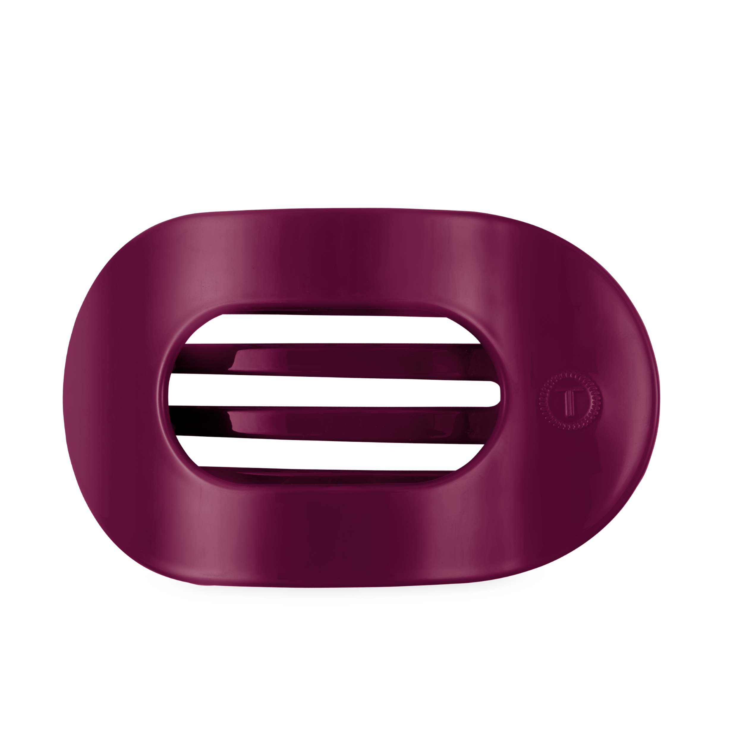 Mulberry Large Flat Round Hair Clip-Hair accessories-Dear Me Southern Boutique, located in DeRidder, Louisiana