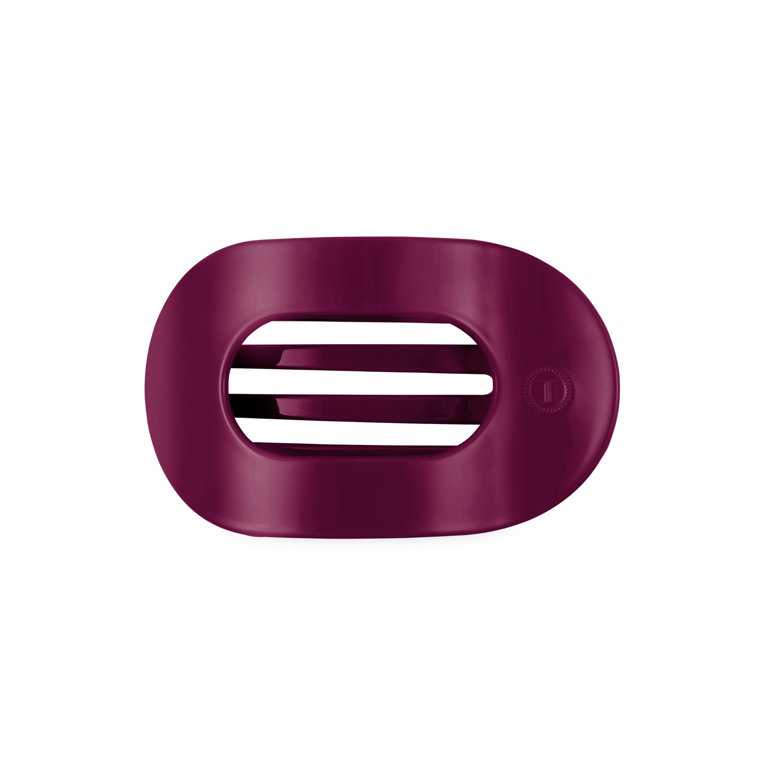 Mulberry Medium Flat Round Hair Clip-Hair accessories-Dear Me Southern Boutique, located in DeRidder, Louisiana