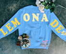 My Jesus He Be Makin Lemonade Crewneck-Presales-Dear Me Southern Boutique, located in DeRidder, Louisiana