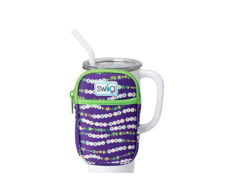 My Mardi Era Mega Mug Swig Pouch-Mega Mugs-Dear Me Southern Boutique, located in DeRidder, Louisiana