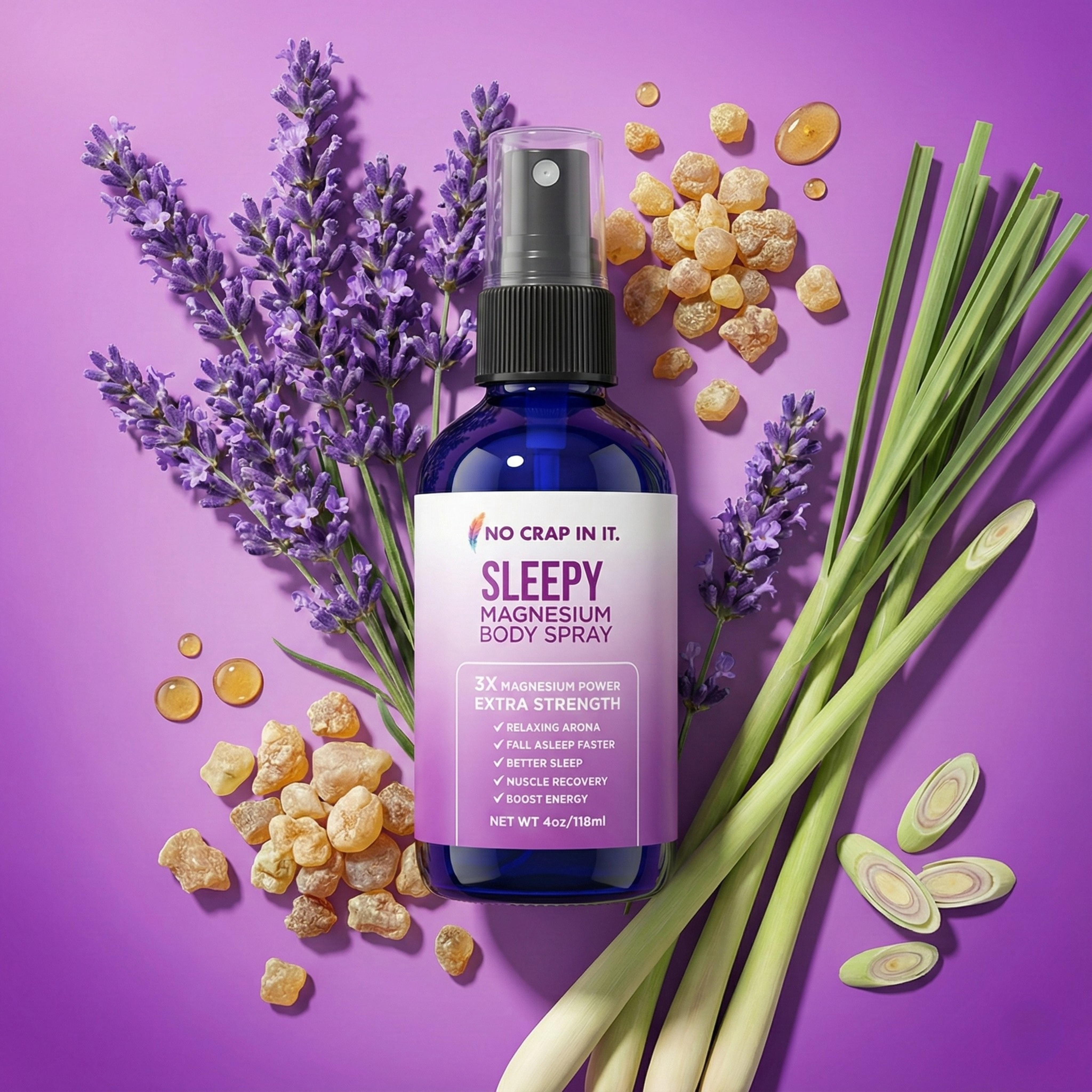No Crap In It-Magnesium Products- 7 Product Variants-Self-Care-Dear Me Southern Boutique, located in DeRidder, Louisiana