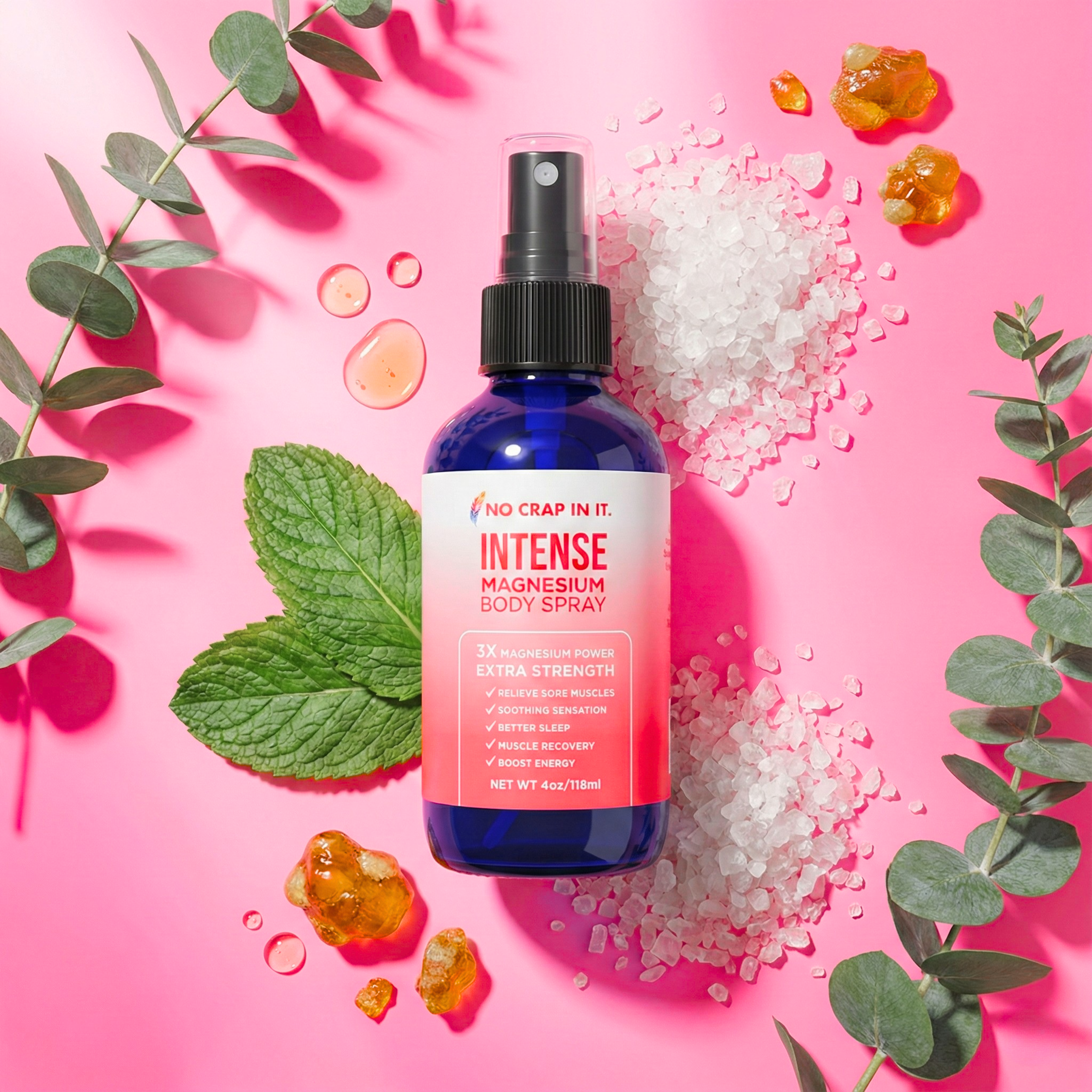 No Crap In It-Magnesium Products- 7 Product Variants-Self-Care-Dear Me Southern Boutique, located in DeRidder, Louisiana