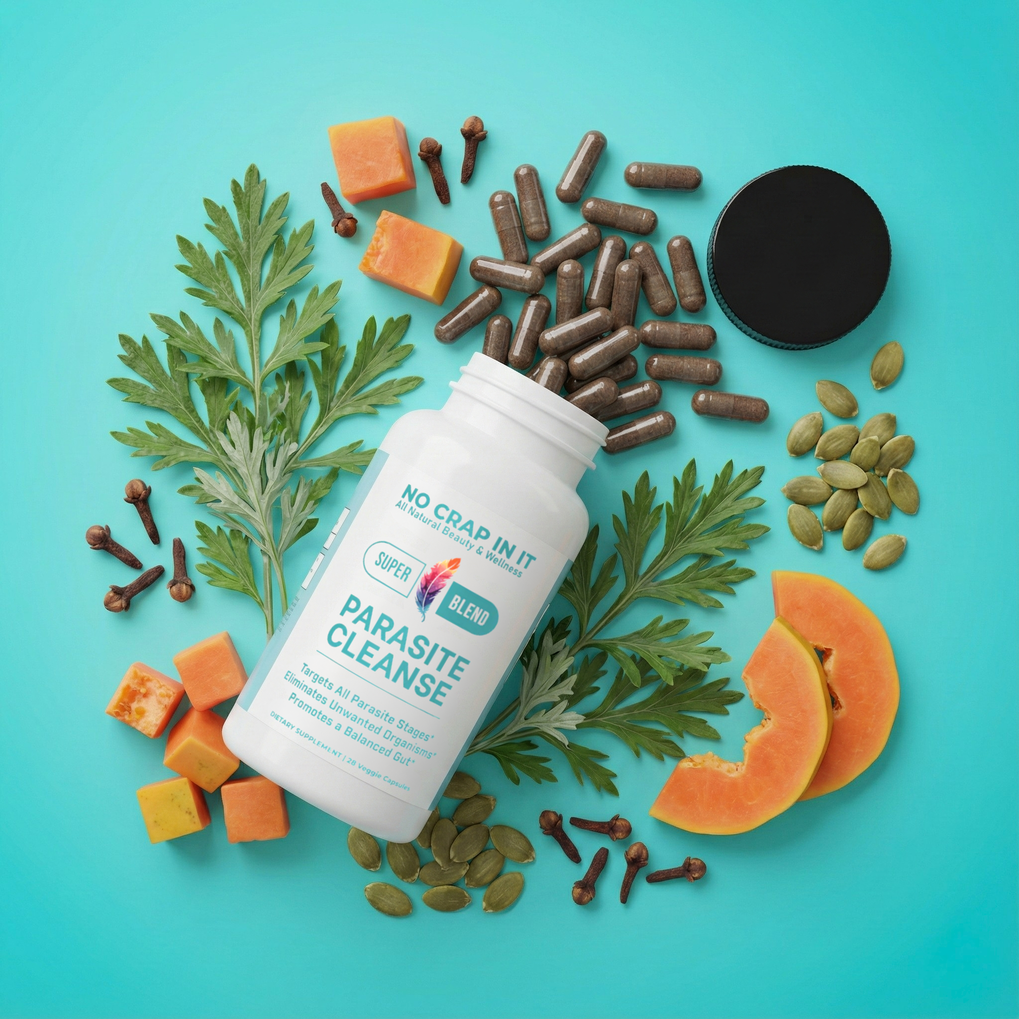 No Crap In It- Parasite Cleanse-Dear Me Southern Boutique, located in DeRidder, Louisiana