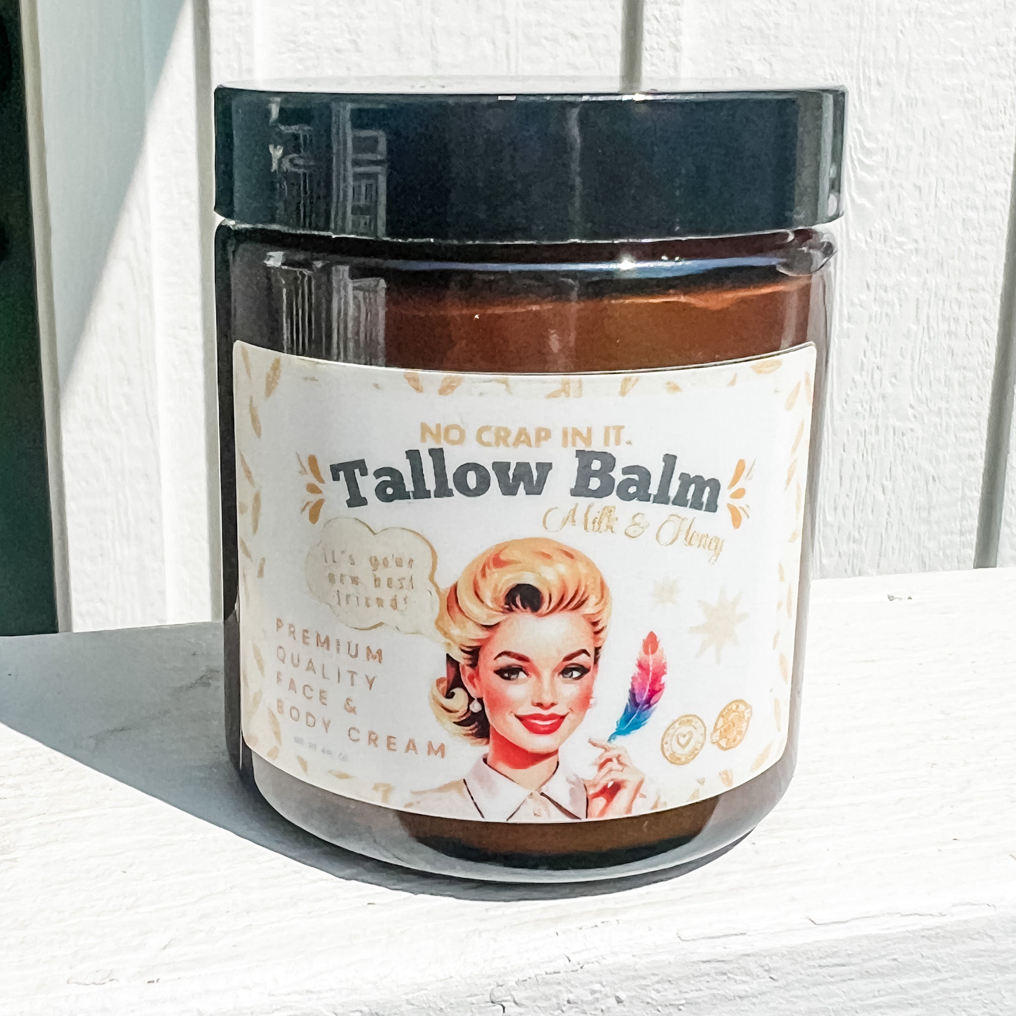 No Crap In It-Tallow Balm- 2 Variants-Self-Care-Dear Me Southern Boutique, located in DeRidder, Louisiana
