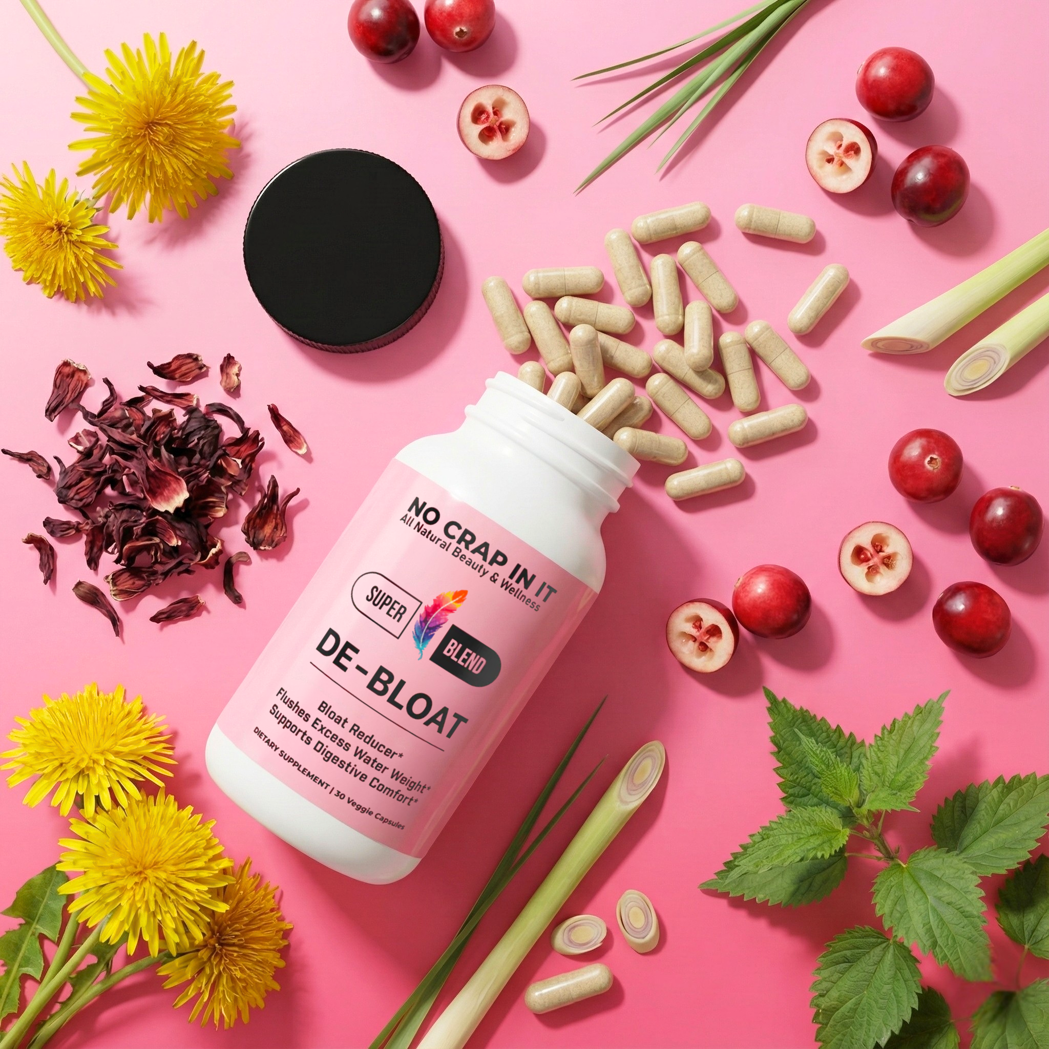 No Crap In It-Vitamins- 14 Options-Self-Care-Dear Me Southern Boutique, located in DeRidder, Louisiana