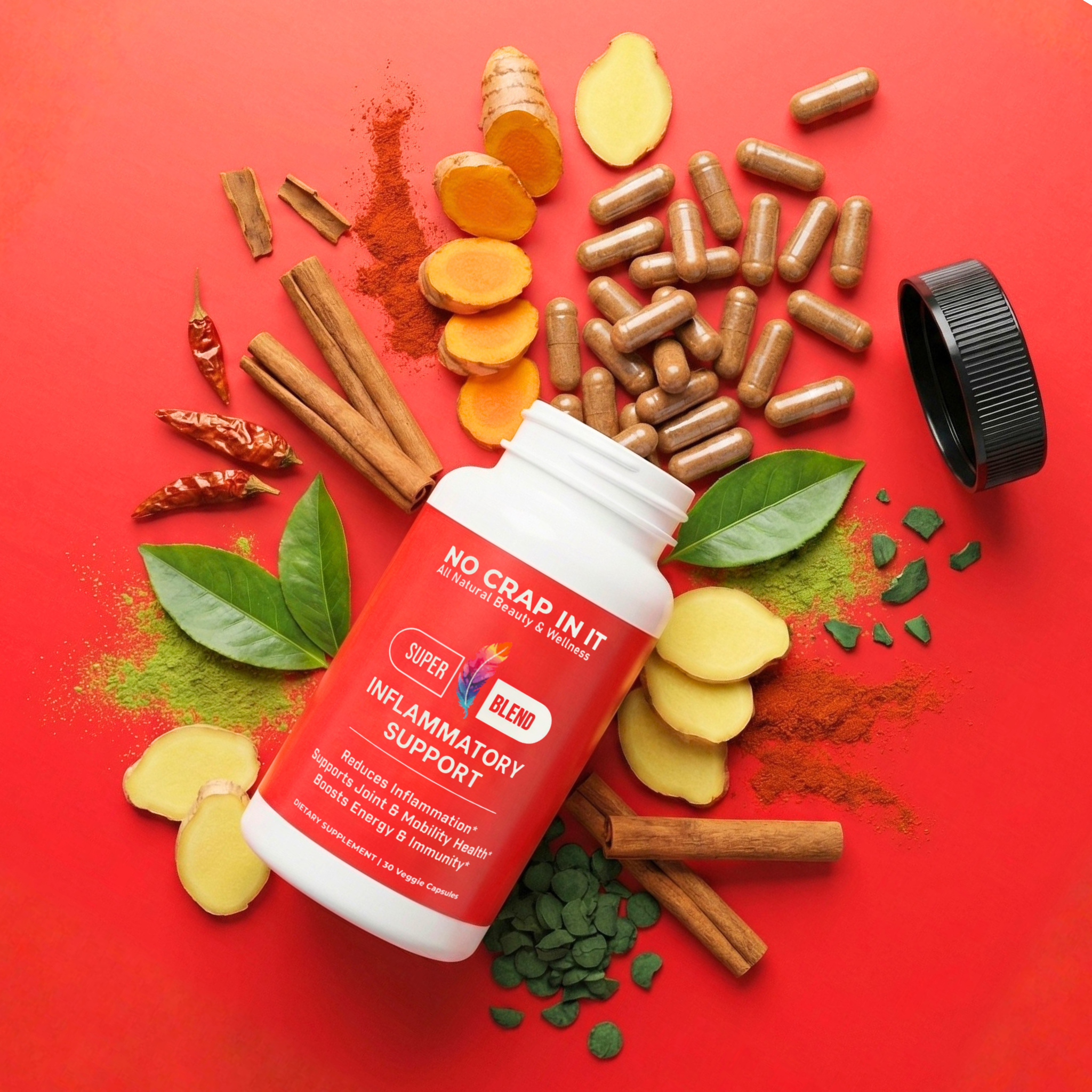 No Crap In It-Vitamins- 14 Options-Self-Care-Dear Me Southern Boutique, located in DeRidder, Louisiana