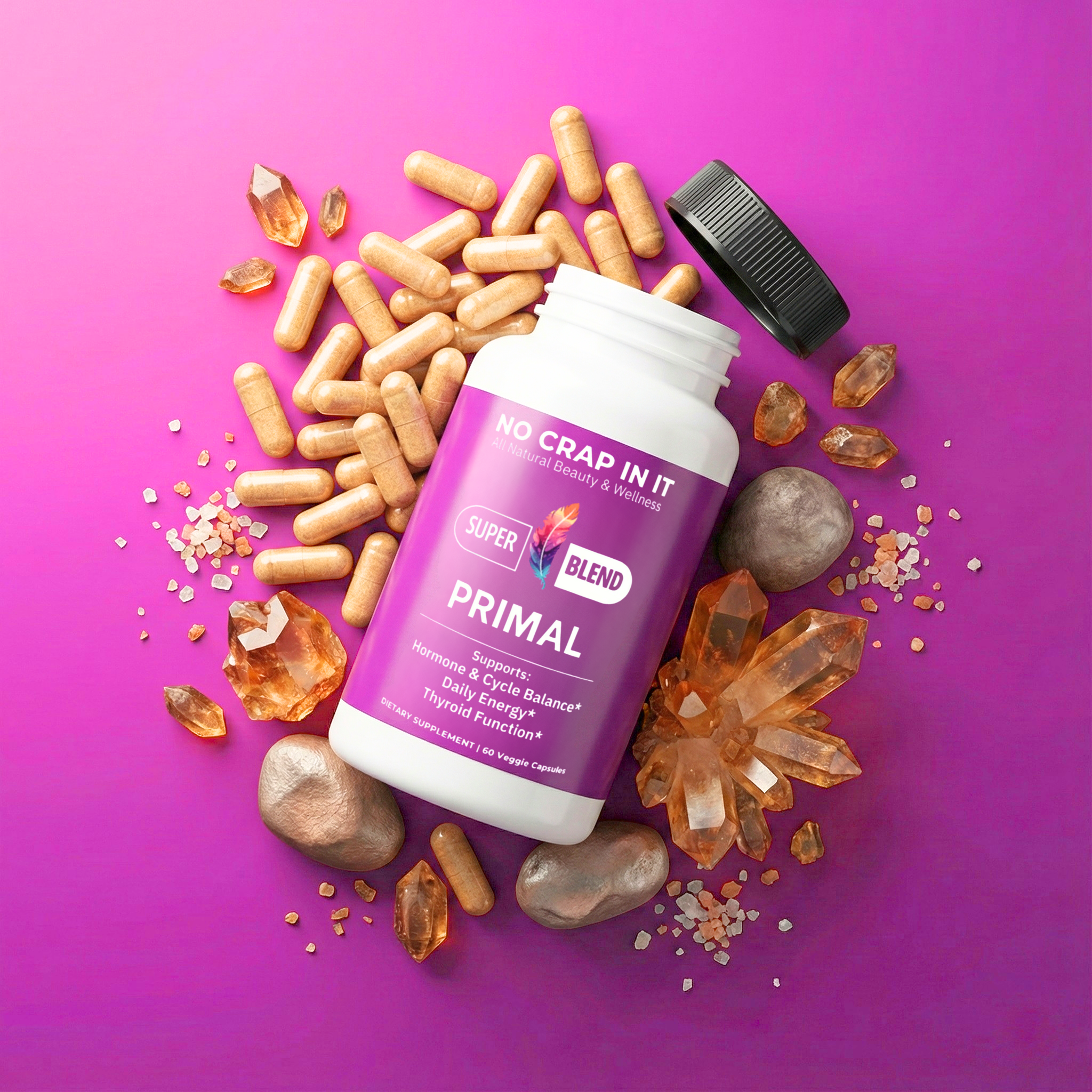 No Crap In It-Vitamins- 14 Options-Self-Care-Dear Me Southern Boutique, located in DeRidder, Louisiana