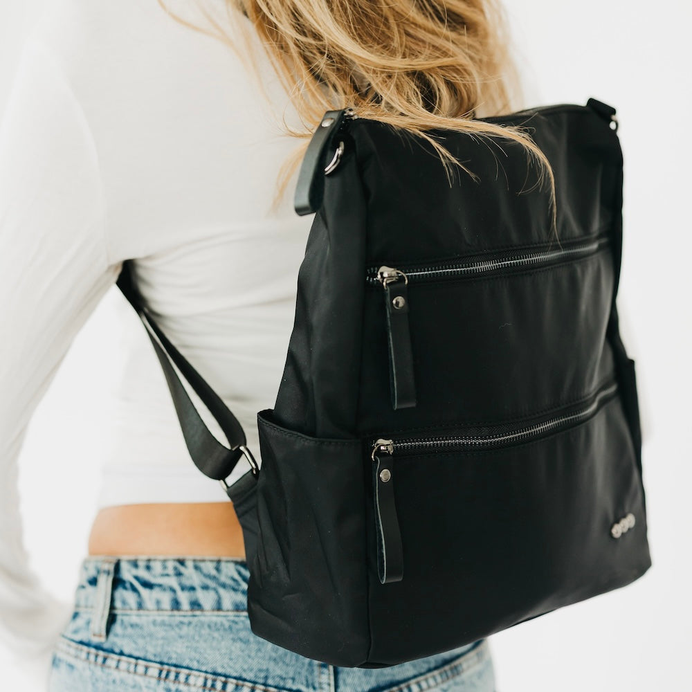 Nori Nylon Purse Backpack - ARRAY SPECIAL-Presales-Dear Me Southern Boutique, located in DeRidder, Louisiana