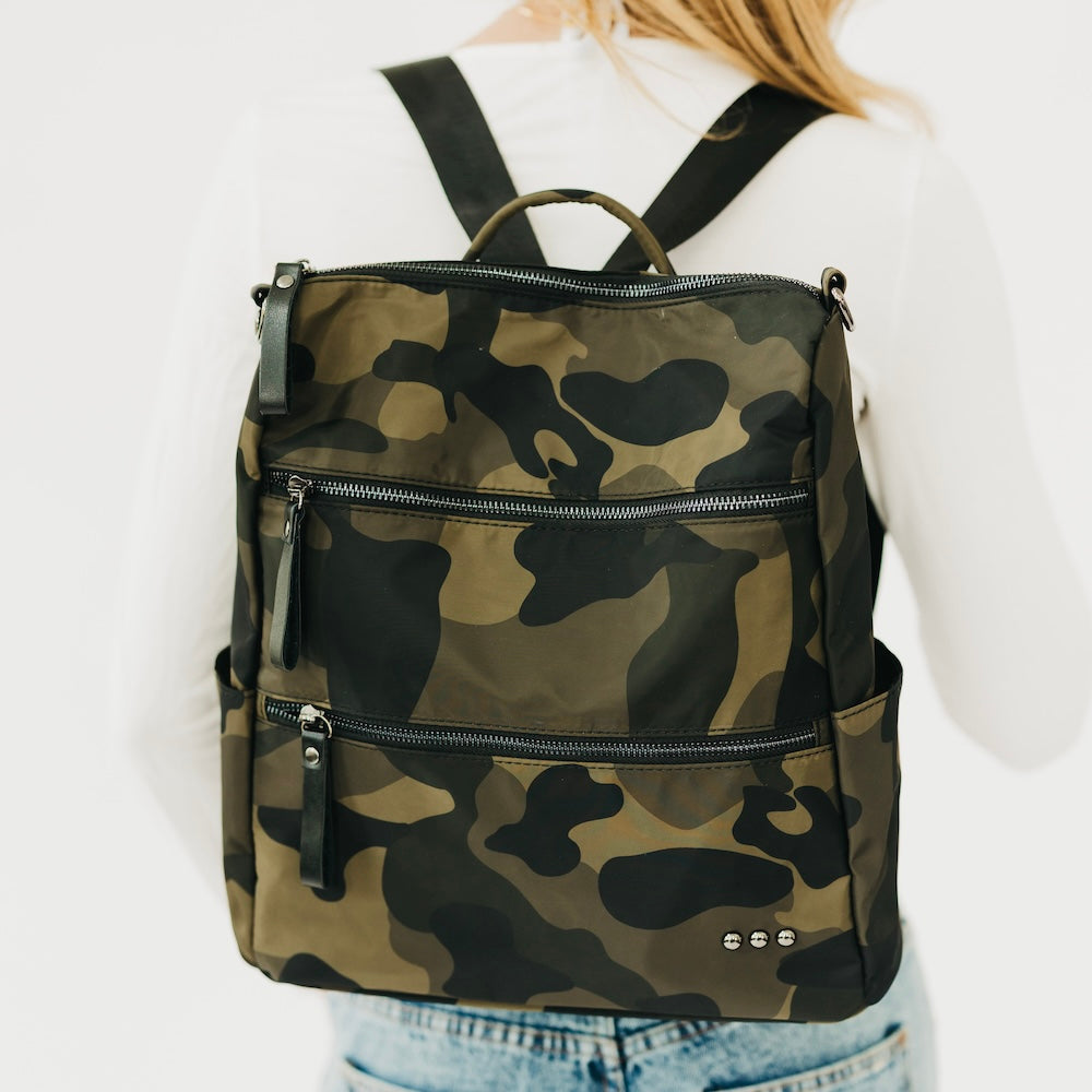 Nori Nylon Purse Backpack - ARRAY SPECIAL-Presales-Dear Me Southern Boutique, located in DeRidder, Louisiana