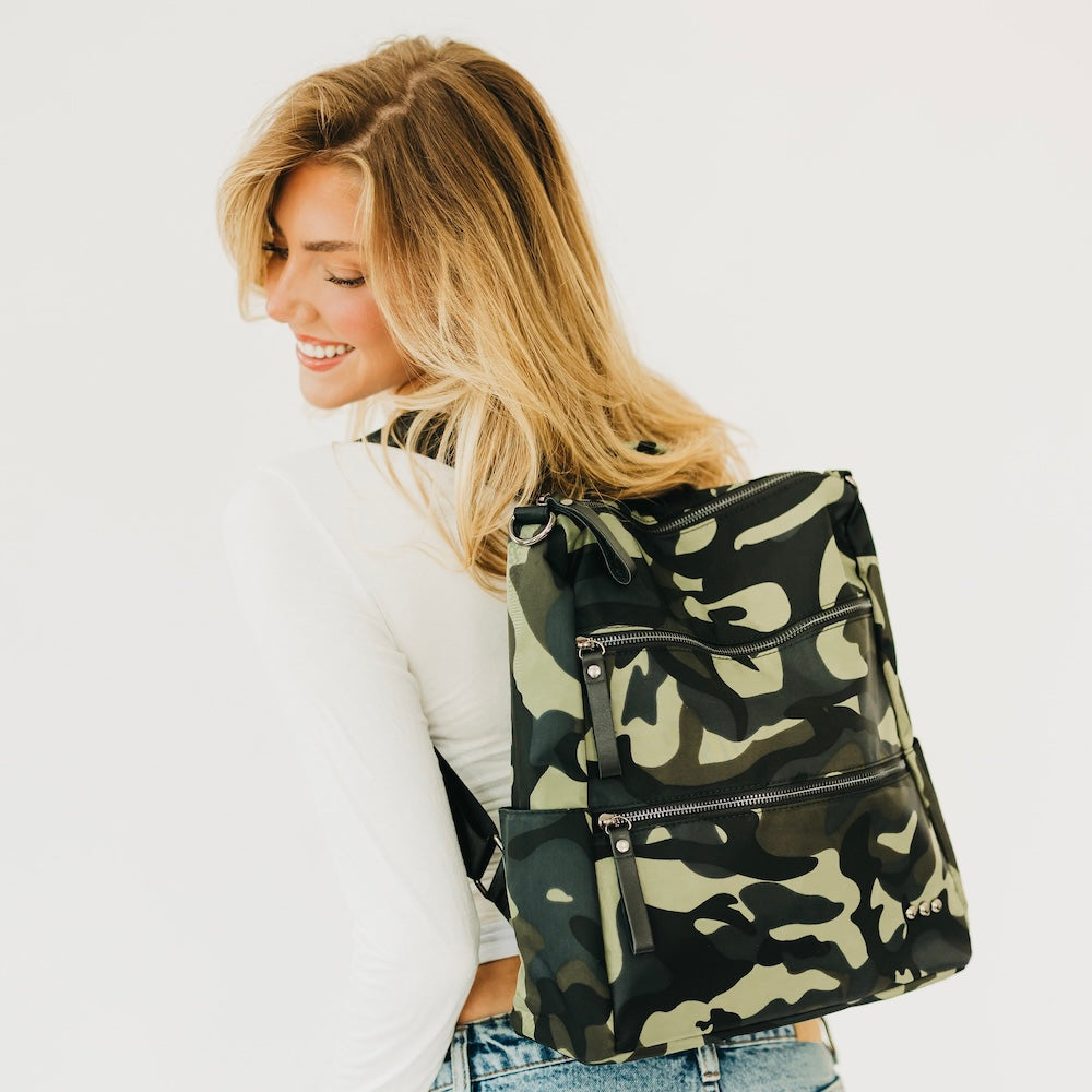 Nori Nylon Purse Backpack - ARRAY SPECIAL-Presales-Dear Me Southern Boutique, located in DeRidder, Louisiana