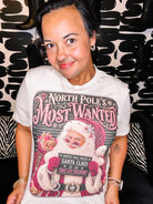North Pole's Most Wanted Bougie Rhinestone Pullover/Tee-Presales-Dear Me Southern Boutique, located in DeRidder, Louisiana