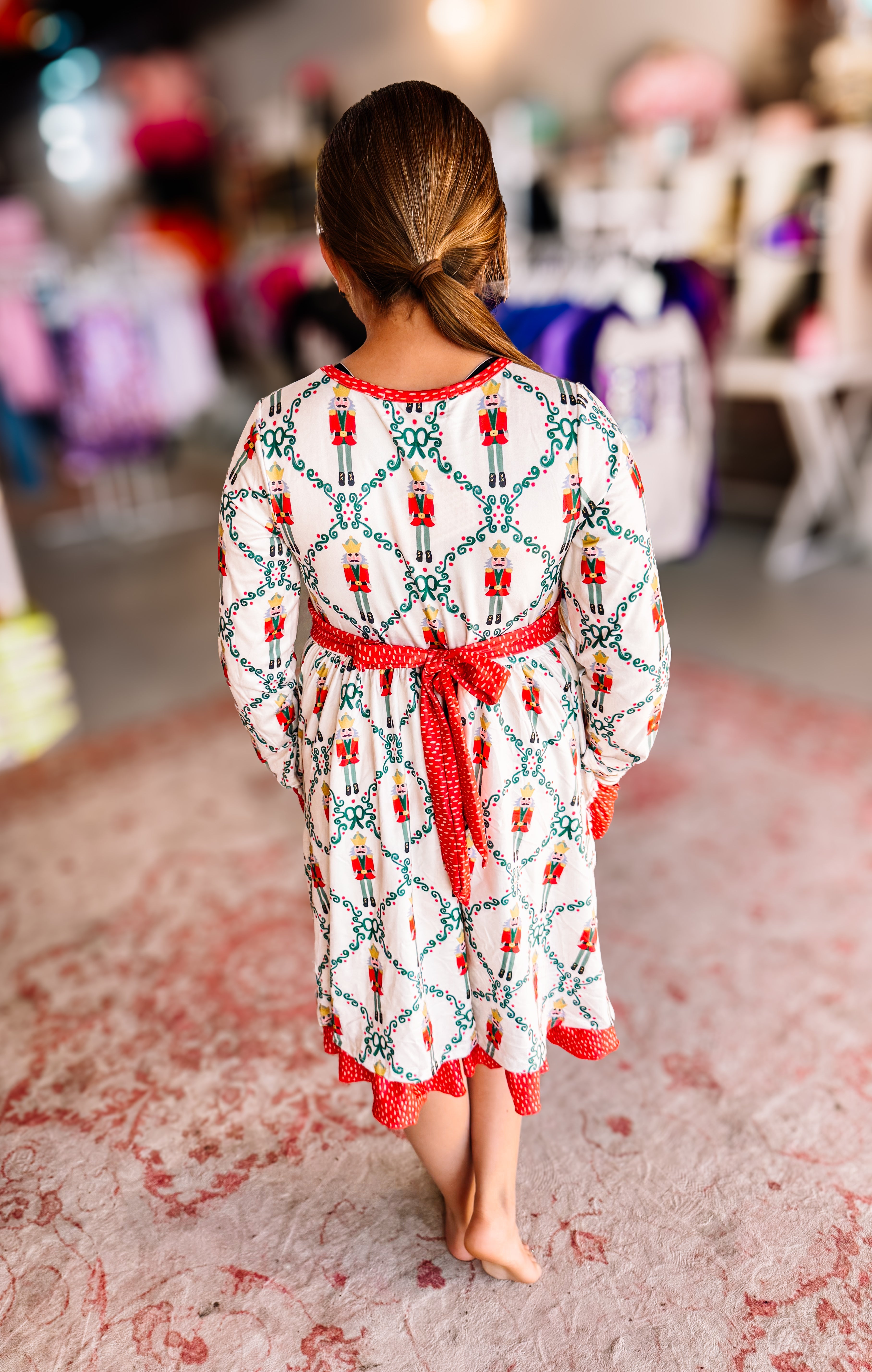 Nutcracker Sweetheart Dress-Dresses-Dear Me Southern Boutique, located in DeRidder, Louisiana