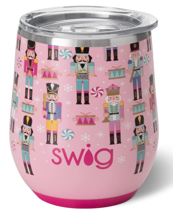 Nutcracker Swig Stemless Wine Cup-Wine + Cocktails-Dear Me Southern Boutique, located in DeRidder, Louisiana