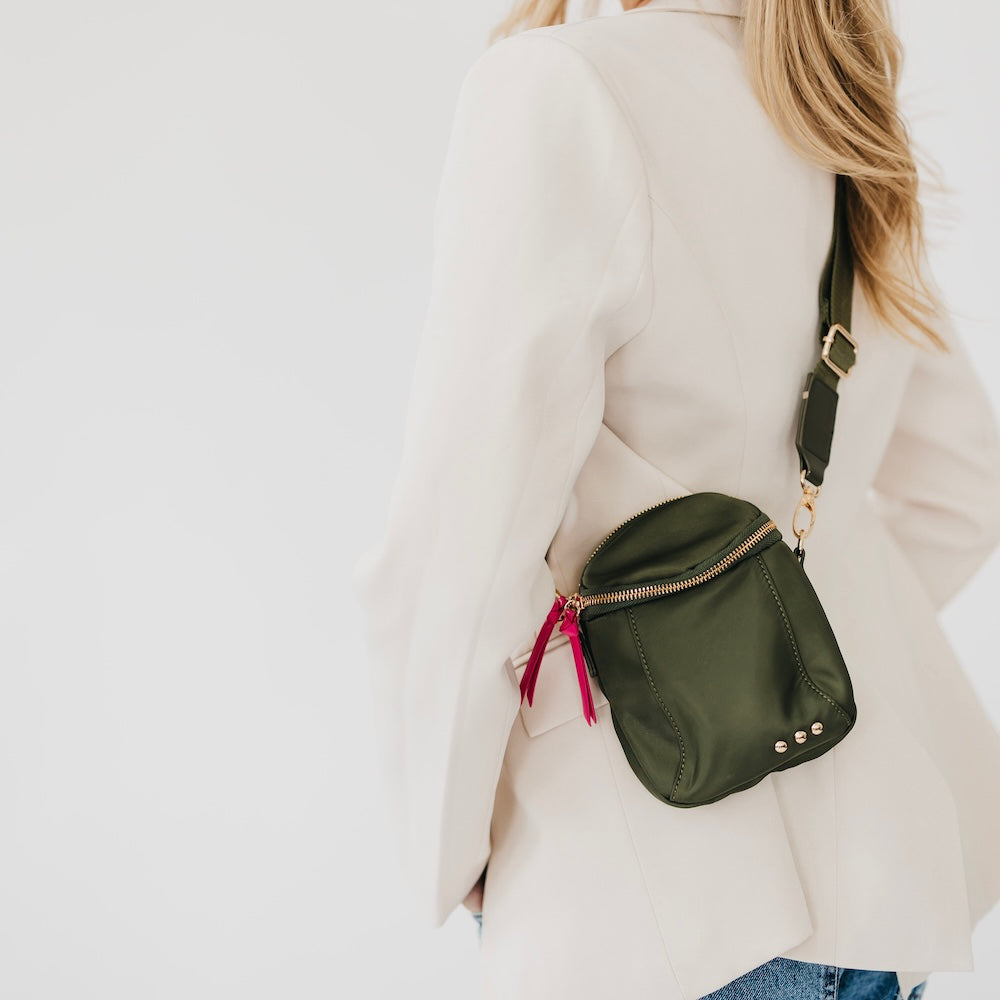 Nylon Ellie Crossbody Bag - ARRAY SPECIAL-Presales-Dear Me Southern Boutique, located in DeRidder, Louisiana