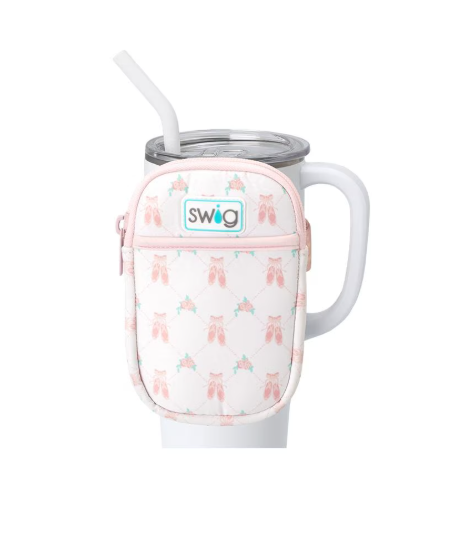 On Pointe Swig Mega Mug Pouch-Mega Mugs-Dear Me Southern Boutique, located in DeRidder, Louisiana