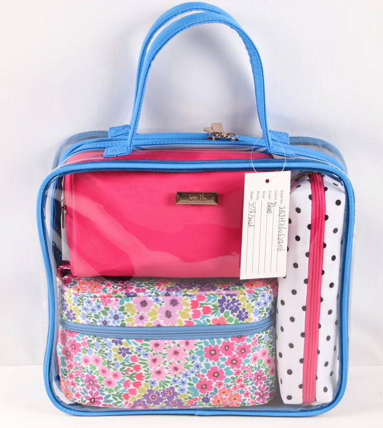PREORDER- Beauty Travel Bag Set- Falling for Florals-Presales-Dear Me Southern Boutique, located in DeRidder, Louisiana