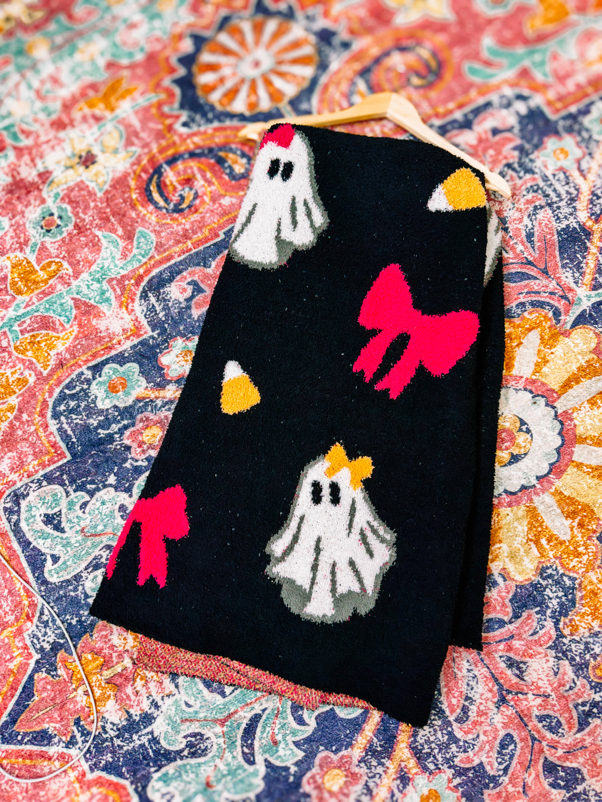 PREORDER: Boo-tiful Gigi the Ghost Blanket-Presales-Dear Me Southern Boutique, located in DeRidder, Louisiana