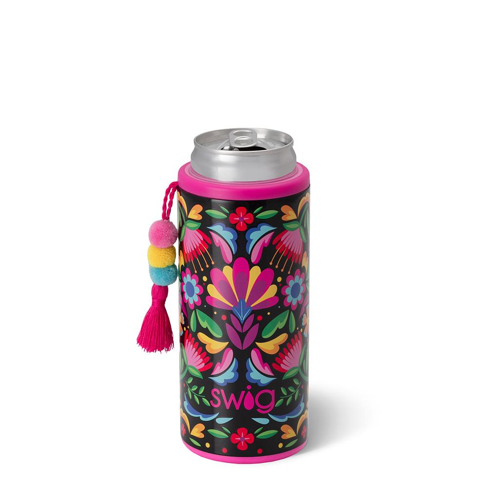 PREORDER-Caliente Skinny Can Cooler 12oz-Drink Coolies-Dear Me Southern Boutique, located in DeRidder, Louisiana