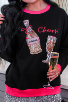 PREORDER- Cheers to That Terry Pullover-Presales-Dear Me Southern Boutique, located in DeRidder, Louisiana